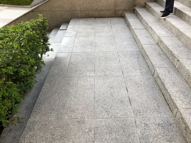 外構の高圧洗浄